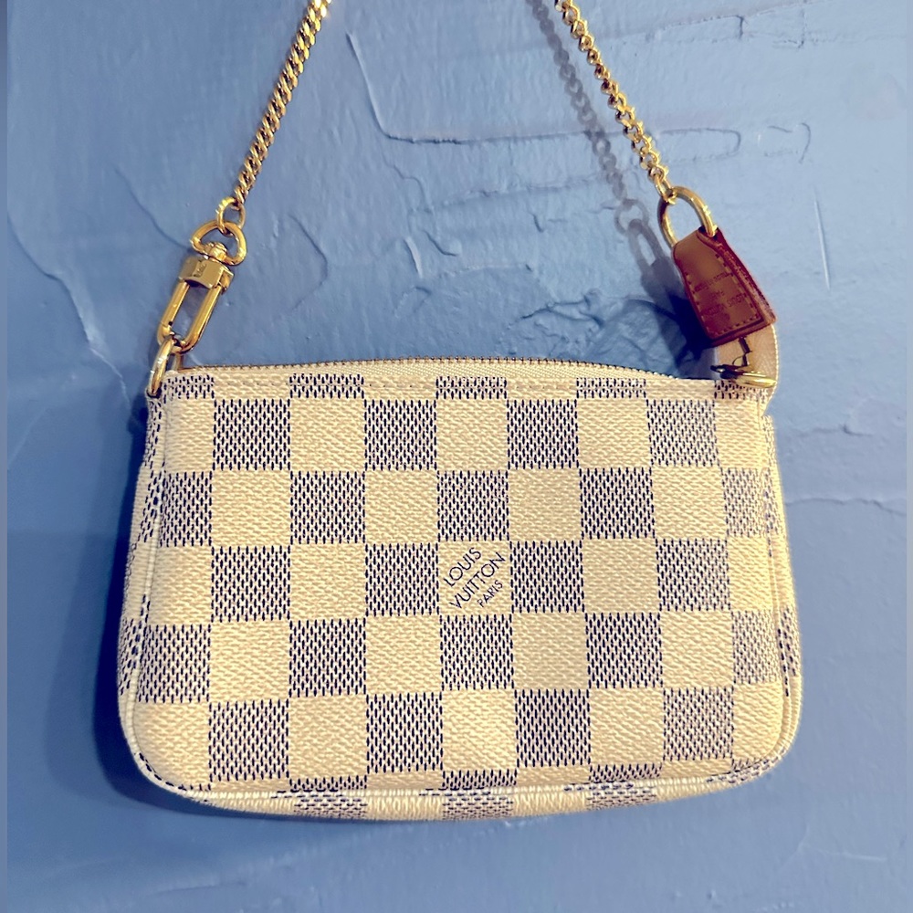 Louis Vuitton Mini Pochette Damier Azur